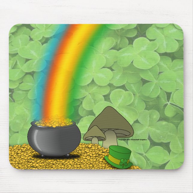 Alfombrilla De Ratón Mousepad del Día de San Patricio (Frente)