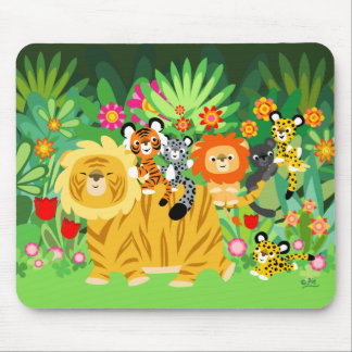 Alfombrilla De Ratón Mousepad del dibujo animado Liger y de los amigos