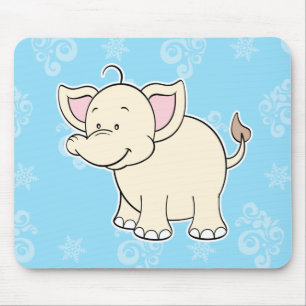 Alfombrilla De Ratón Mousepad del elefante