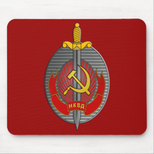 Alfombrilla De Ratón Mousepad del emblema de NKVD