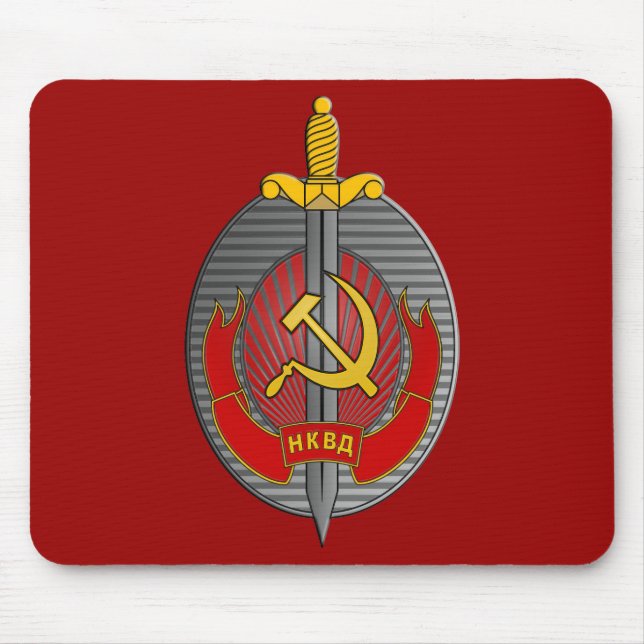 Alfombrilla De Ratón Mousepad del emblema de NKVD (Frente)