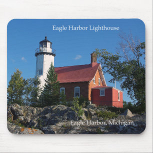 Alfombrilla De Ratón Mousepad del faro de Eagle Harbour