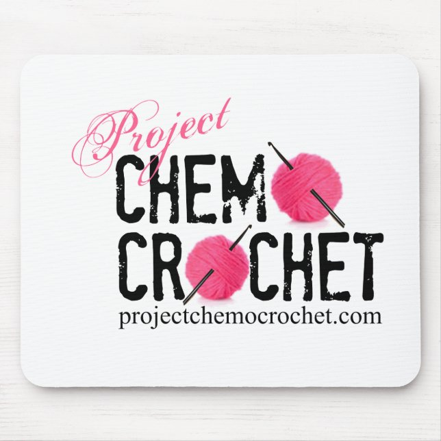 Alfombrilla De Ratón Mousepad del ganchillo de Chemo del proyecto (Frente)