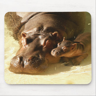 Alfombrilla De Ratón mousepad del hipopótamo