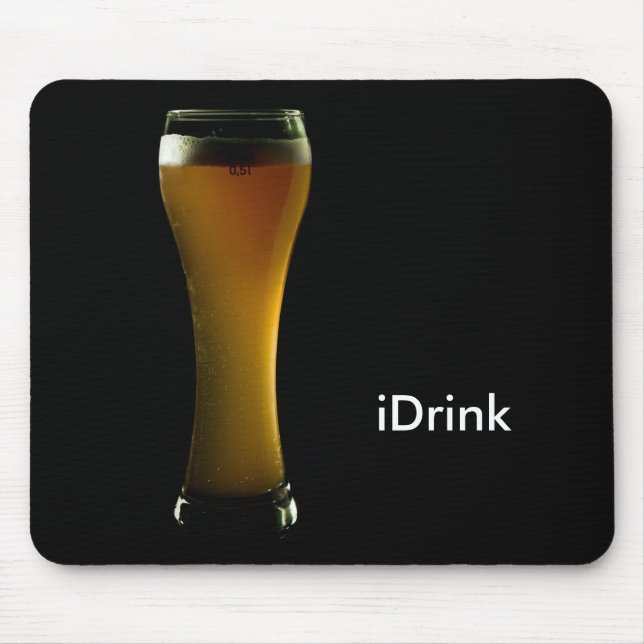 Alfombrilla De Ratón mousepad del iDrink (Frente)