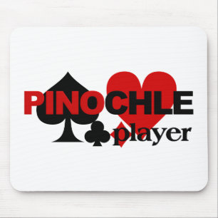 Alfombrilla De Ratón Mousepad del jugador de Pinochle