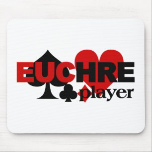 Alfombrilla De Ratón Mousepad del jugador del Euchre