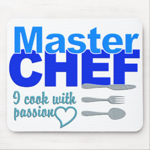 Alfombrilla De Ratón Mousepad del maestro de la cocina