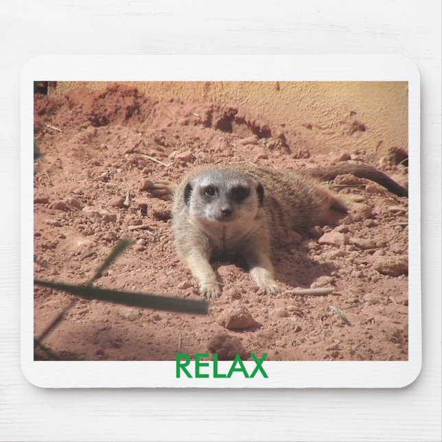 Alfombrilla De Ratón mousepad del meerkat (Frente)
