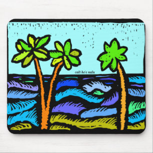 Alfombrilla De Ratón Mousepad del océano de Cali