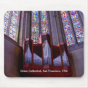 Alfombrilla De Ratón Mousepad del órgano de la catedral de la