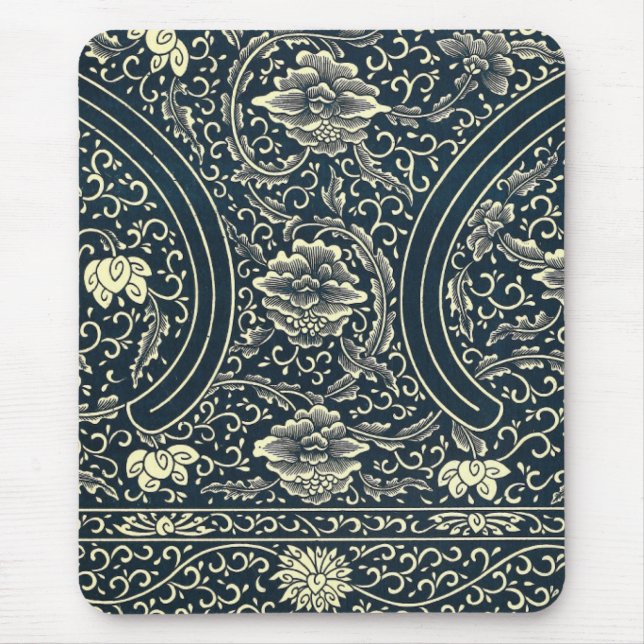 Alfombrilla De Ratón Mousepad del patrón de ornamento chino (Frente)