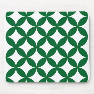Alfombrilla De Ratón Mousepad del patrón de Shippo verde