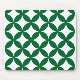 Alfombrilla De Ratón Mousepad del patrón de Shippo verde