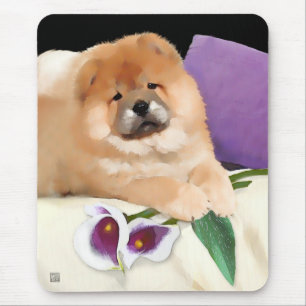 Alfombrilla De Ratón Mousepad del perro chino del heARTdog de CALLIE