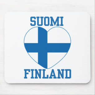 Alfombrilla De Ratón Mousepad del personalizado de SUOMI FINLANDIA