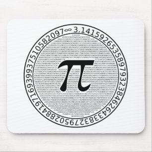 Alfombrilla De Ratón mousepad del pi-gráfico