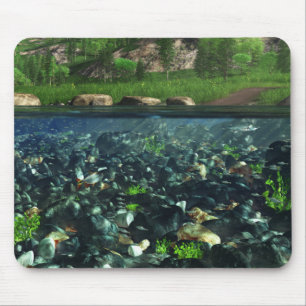 Alfombrilla De Ratón Mousepad del río Cwn