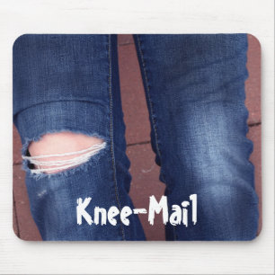 Alfombrilla De Ratón Mousepad del Rodilla-Correo
