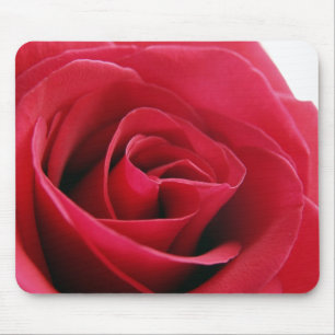 Alfombrilla De Ratón mousepad del rosa rojo