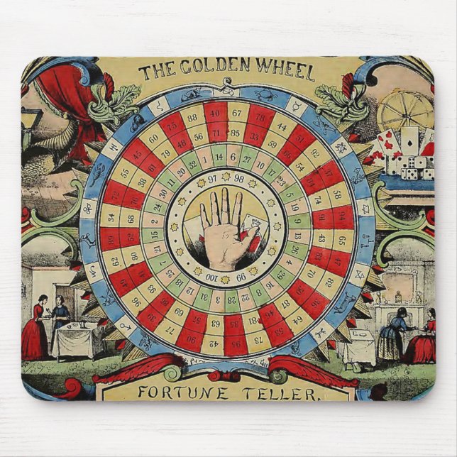 ALFOMBRILLA DE RATÓN *MOUSEPAD* DEL TELÉFONO FORTUNE/MÍSTICO/LECTOR DE  (Frente)