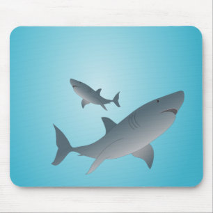 Alfombrilla De Ratón Mousepad del tiburón