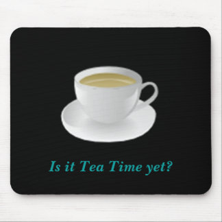 Alfombrilla De Ratón Mousepad del tiempo del té