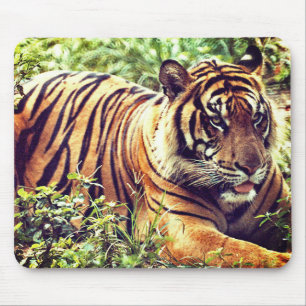 Alfombrilla De Ratón Mousepad del tigre moderno de Sumatra