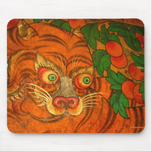 Alfombrilla De Ratón Mousepad del tigre que se agacha