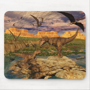 Alfombrilla De Ratón Mousepad del valle del dinosaurio