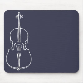 Alfombrilla De Ratón Mousepad del violoncelo