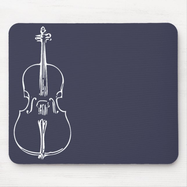 Alfombrilla De Ratón Mousepad del violoncelo (Frente)