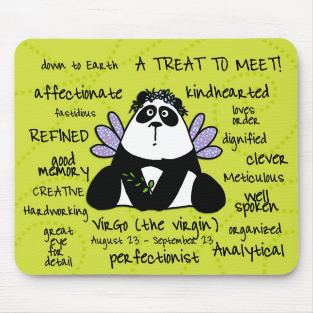 Alfombrilla De Ratón mousepad del virgo (Frente)