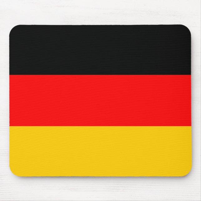 Alfombrilla De Ratón Mousepad Deutsche Fahne (Frente)