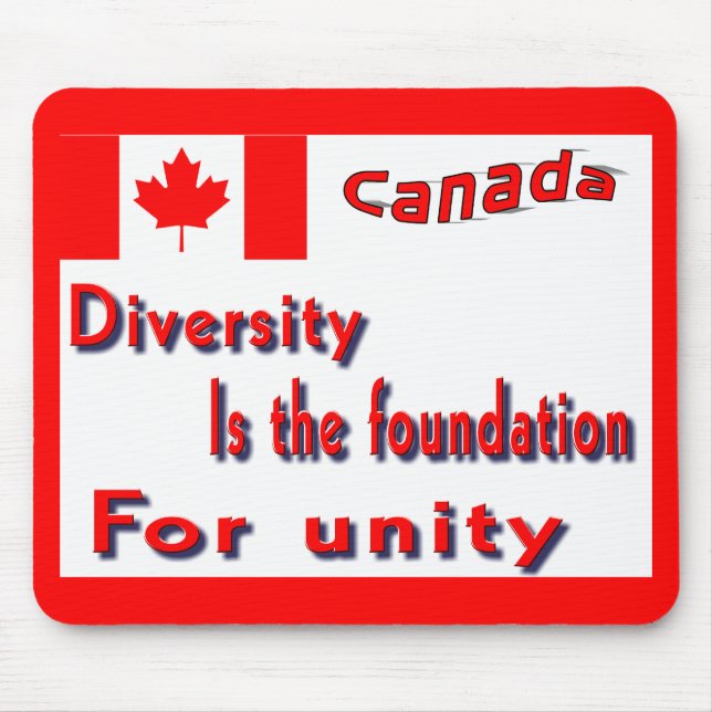 Alfombrilla De Ratón Mousepad Día de Canadá (Frente)