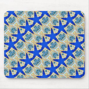 Alfombrilla De Ratón mousepad diagonal de las estrellas azules