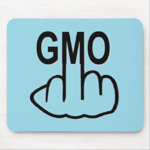 Alfombrilla De Ratón Mousepad dice no a GMO