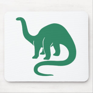 Alfombrilla De Ratón Mousepad Dinosaurio - Verde