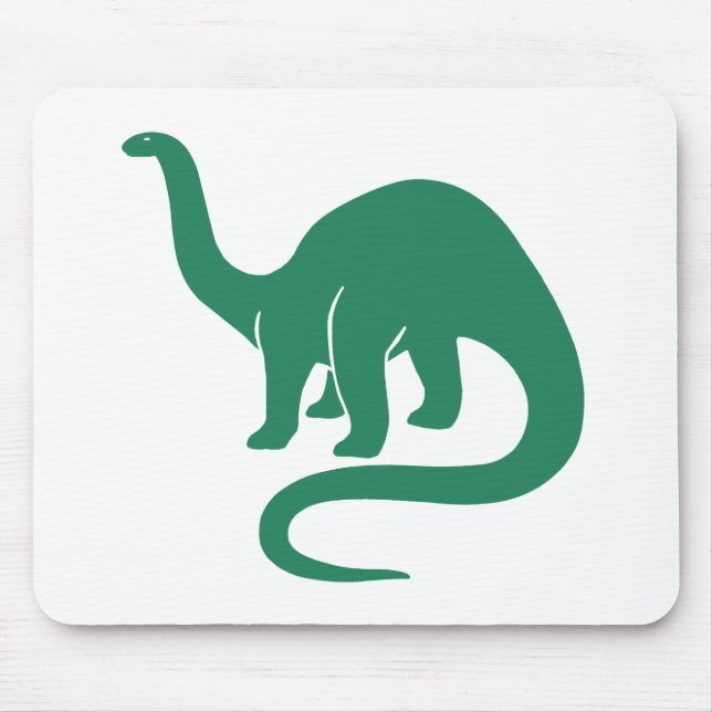Alfombrilla De Ratón Mousepad Dinosaurio - Verde (Frente)