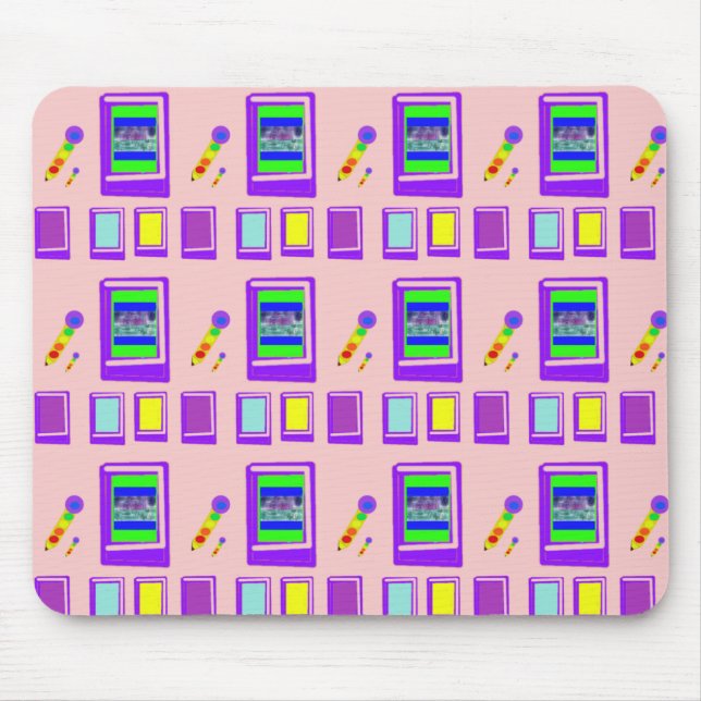 Alfombrilla De Ratón Mousepad, Diseñador de Castillo Espacial (Frente)