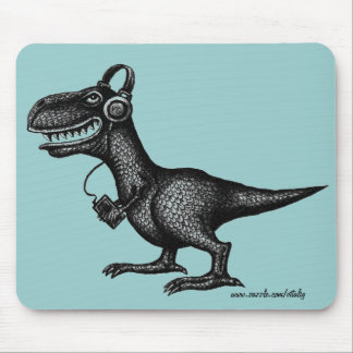Alfombrilla De Ratón Mousepad divertido del arte del dibujo de la tinta