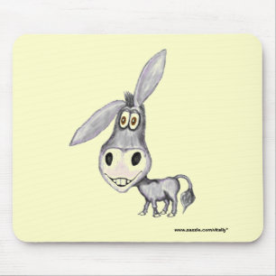 Alfombrilla De Ratón mousepad divertido del burro