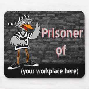Alfombrilla De Ratón Mousepad divertido del Workaholic
