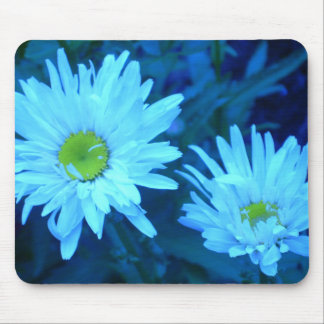Alfombrilla De Ratón Mousepad doble delicado de la margarita del pétalo