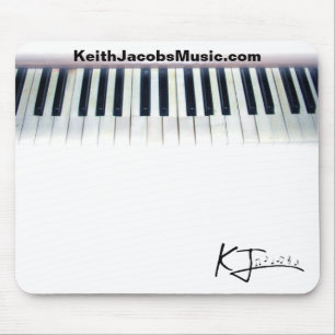 Alfombrilla De Ratón Mousepad dominante del piano