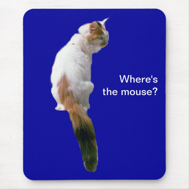Alfombrilla De Ratón Mousepad - ¿Dónde está el ratón? (Frente)