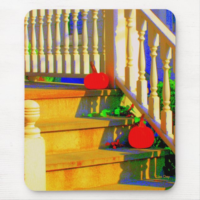 Alfombrilla De Ratón Mousepad 'Dos calabazas' (Frente)