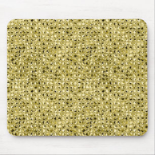 Alfombrilla De Ratón mousepad, efecto secuencial de oro