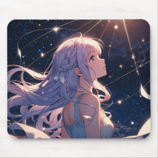 Alfombrilla De Ratón Mousepad, el Chica blanco
