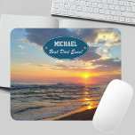Alfombrilla De Ratón Mousepad, el mejor Personalizado del Día del Padre<br><div class="desc">Agregue un nombre y cree fácilmente su mousepad personalizado. Puedes subir tu foto o editar tu texto para otras ocasiones. Puede TRANSFERIR este DISEÑO a otros productos de Zazzle y ajustarlo para que se ajuste a la mayoría de los artículos de Zazzle. También puede hacer clic en el botón PERSONALIZAR...</div>